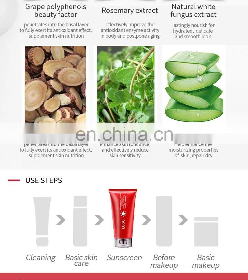 Most Professional Wholesale Sunscreen Cream Whitening Cream With Sunscreen Protection For Face And Body