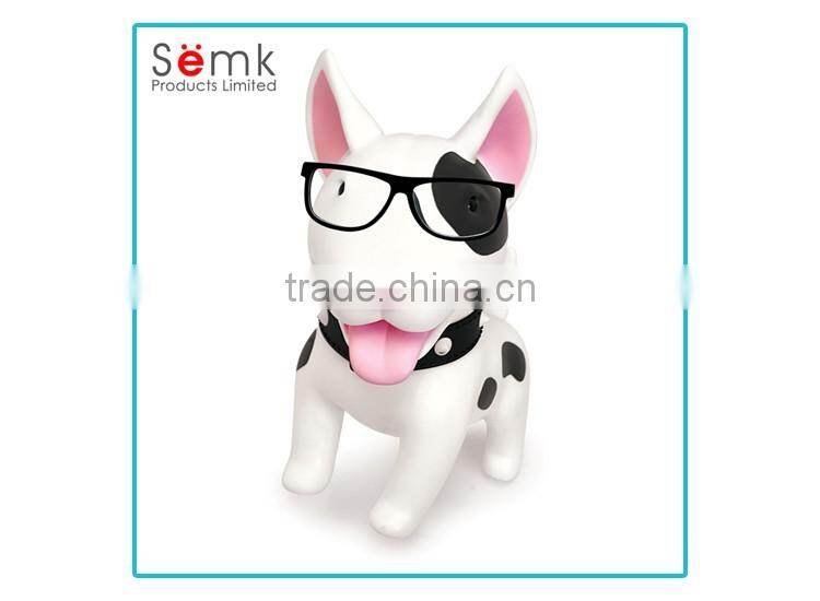 New arrivals christmas gift dog shape money saving storage box