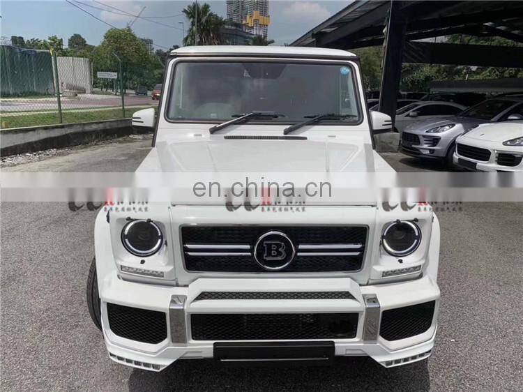 BB style body kit for Mercedes Benz G class W463 G500 G55 front bumper rear bumper wide fenders side skirts grille facelift
