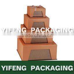 decorative heart shaped nested boxes with clear window