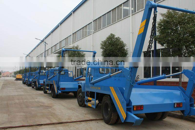 DongFeng 6cubic skip loader garbage truck