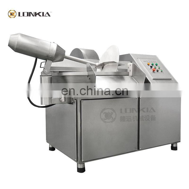 LONKIA 20L Chopping Machine Customized Meat Bowl Chopper Machine