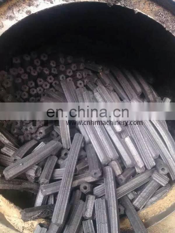 Small capacity waste wood charcoal making machine used in urban forestry