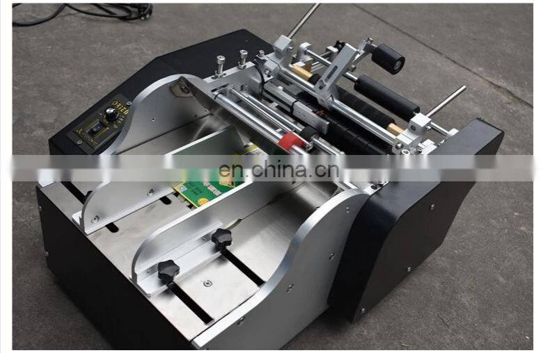 YTK-T81100 semi automatic cold wet glue labeling machine