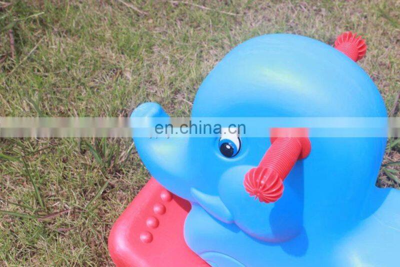 2018 Hot selling environmentally friendly material baby indoor rocking horse ride on toy deer plastic rider horse for kids