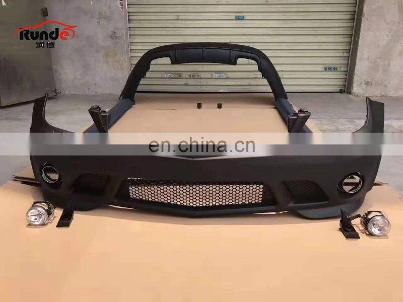 Runde High Quality Body Kit with Front Rear Bumper Side Skirts For 2007-2014 Mercedes-Benz C-CLASS (W204) Upgrade to C63 body kit