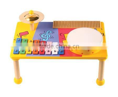 2014 hot sale new child toys educational toys wooden handmade toys wood learning toy music instrument xylophone wood xylophone
