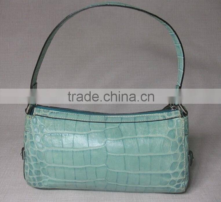 Smooth leather pocket fancy handbag