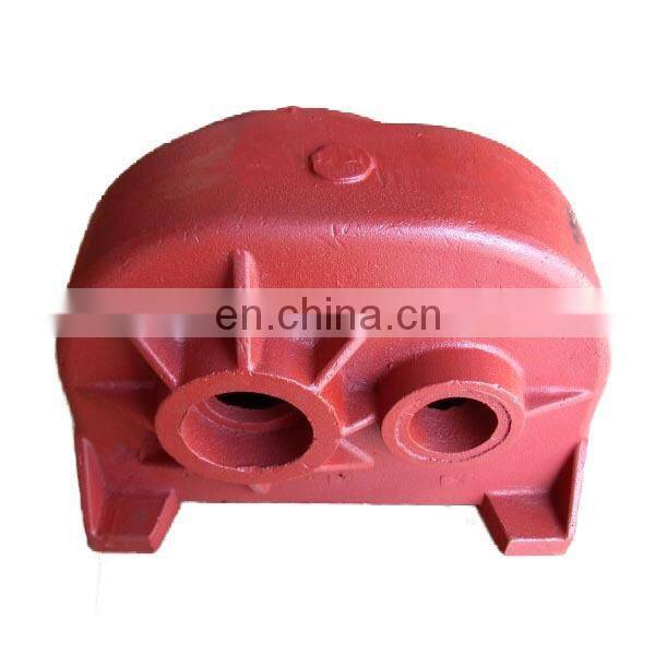 Cast iron chain and sprocket gearbox housing