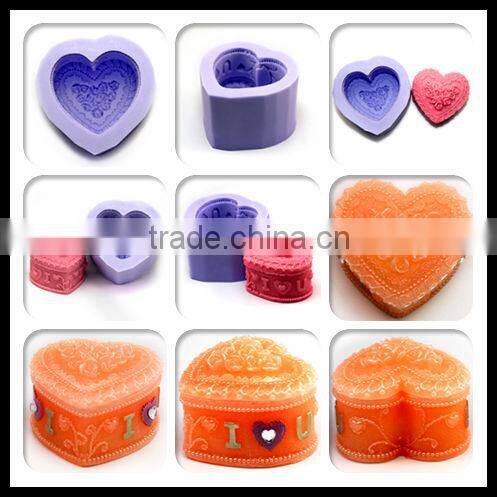 Halloween Pumpkin Creator Handmade soap mold silicone rubber candle molds LZ0119
