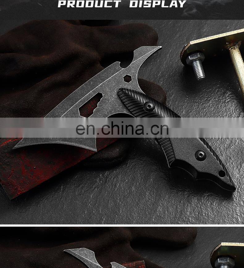 New outdoor equipment tool axe multi-function field axe knife high hardness portable small axe manufacturer direct sale