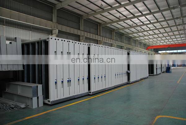 Prefabricated modular steel structure 20 foot sandwich panel container house for hotel/remote camp/office