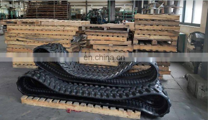 KH50SR mini excavator rubber track 420X100X54