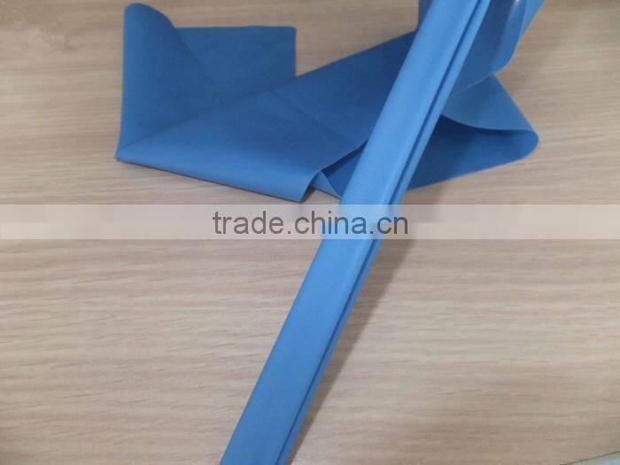 Physical exercise training latex resistance band with handle