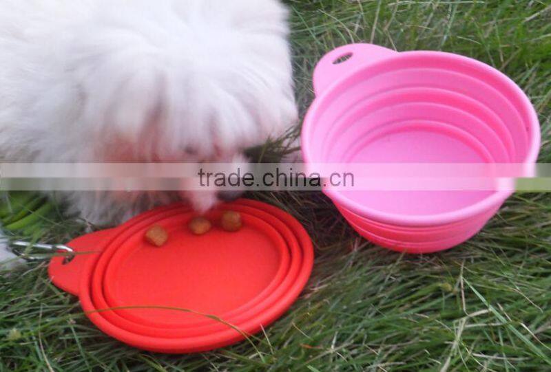 heated silicone pet bowl