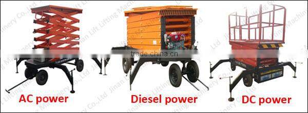 ISO CEcertificates 9m 300kg China luxury self-propelled scissor lift