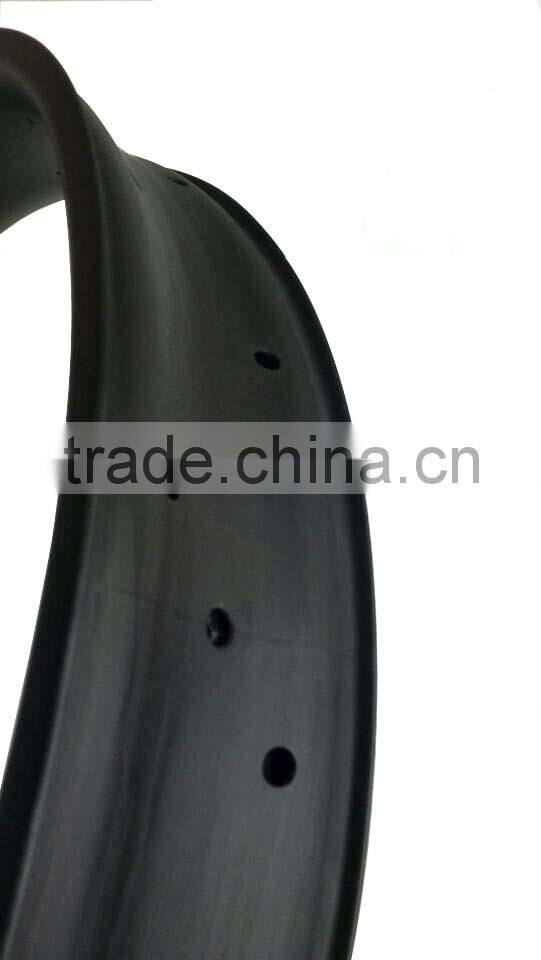 popular carbon tubuless bike rim 26" mtb bicycle carbon wheel en standard fatbike 90mm rim