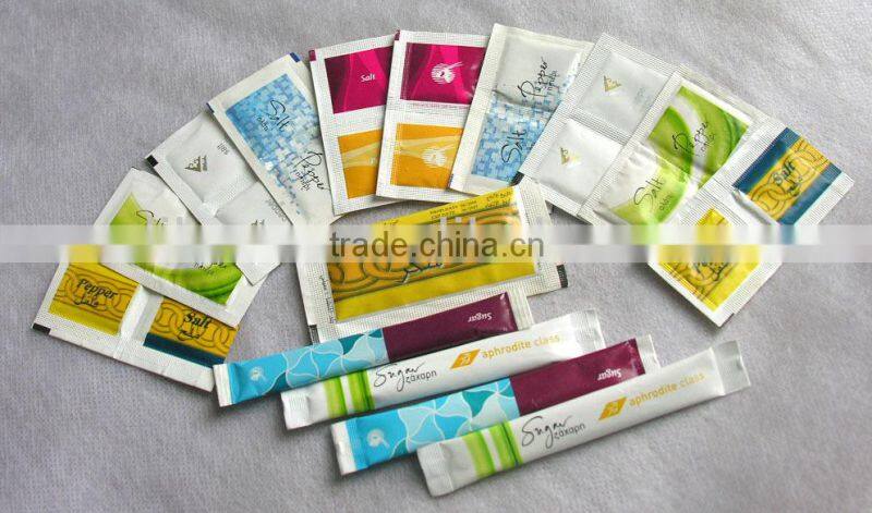 inflight salt pepper sugar sachet