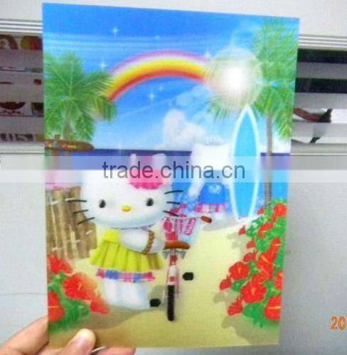 2013 Various 3D high definition lenticular 3D card