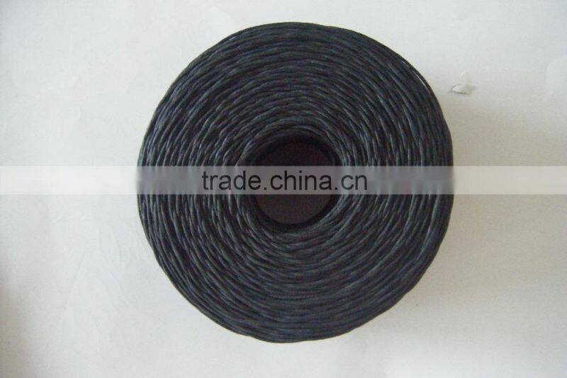 hot sale 1mm black kraft wrapping paper rope