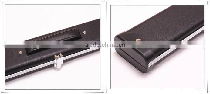 3/4 PU Leather Snooker Cue Case/Cue Box With High Quality