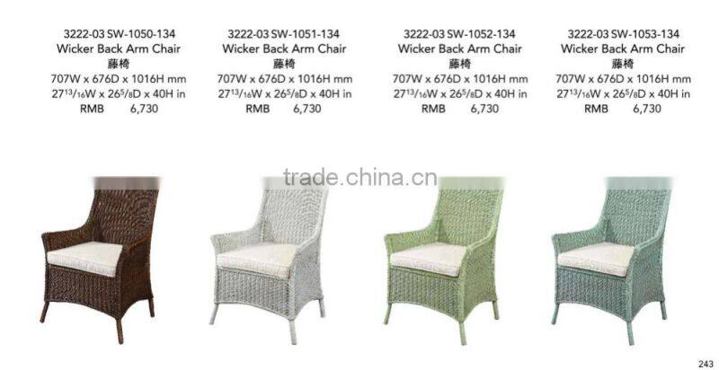 Outdoor furniture octagonal table set pation furniture