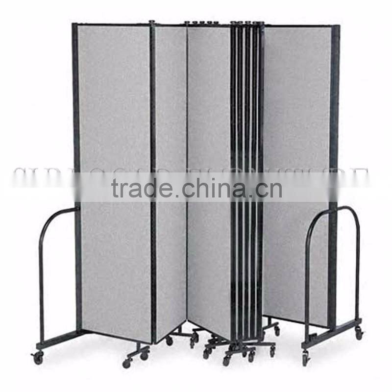 Wholesale Bank Hotel Office Black Frame Glass Panel Partition Wall (SZ-WS578)