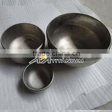 ASME 16.9 Gr5 Titanium Pipe End Cap