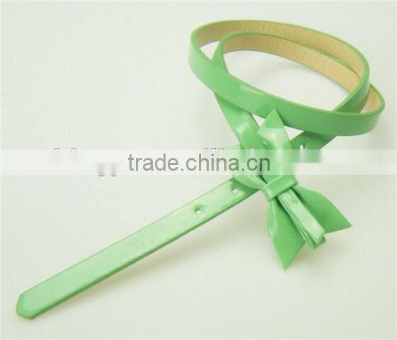 PU Flower Bow Belt for Kids --- H1412055
