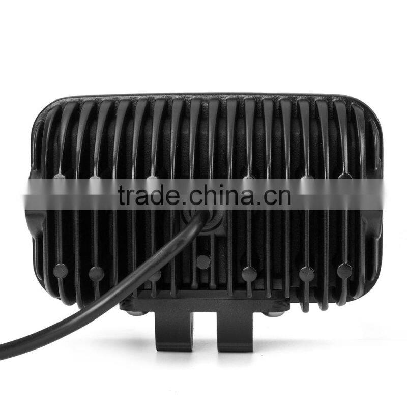 high lumen spot led work light 60w for jeep atv suv