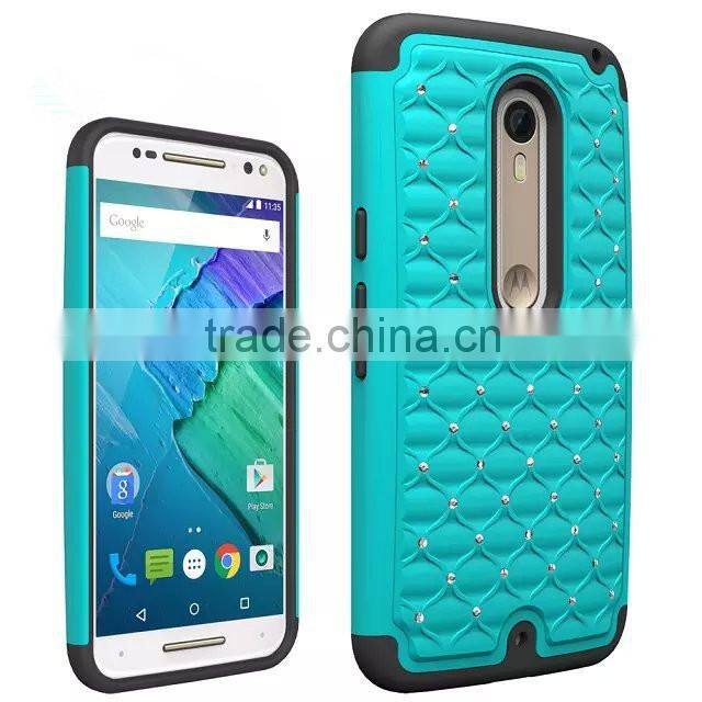 Keno New Products 2016 Mobile Accessories for MOTO X Style Case, Recycled Plastic Cell Phone Cases for MOTO X Style