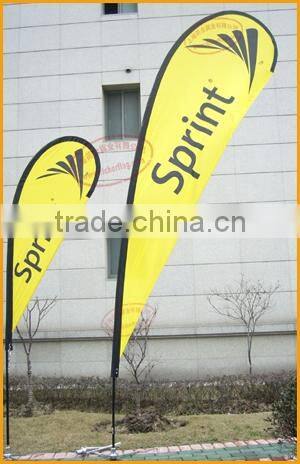 Customized Knife flag/beach banner/feather flag flying banner