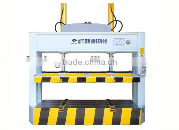 60Ton Wood cold press with feeding rollers