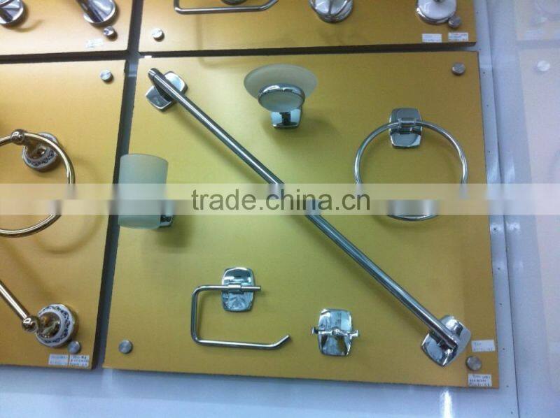 Stainless steel wall mounted towel shelf/Multifunctional towel shelf/Shampoo holder