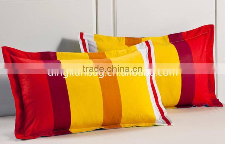 2015 wholesale fashion Recyclable Cotton Pillow Cover
