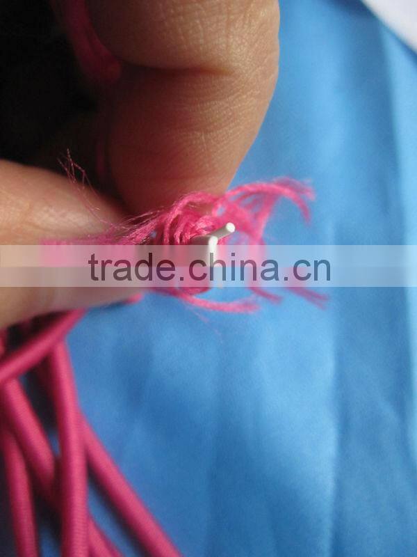 Polyester with rubber round cord for packs various colors are available