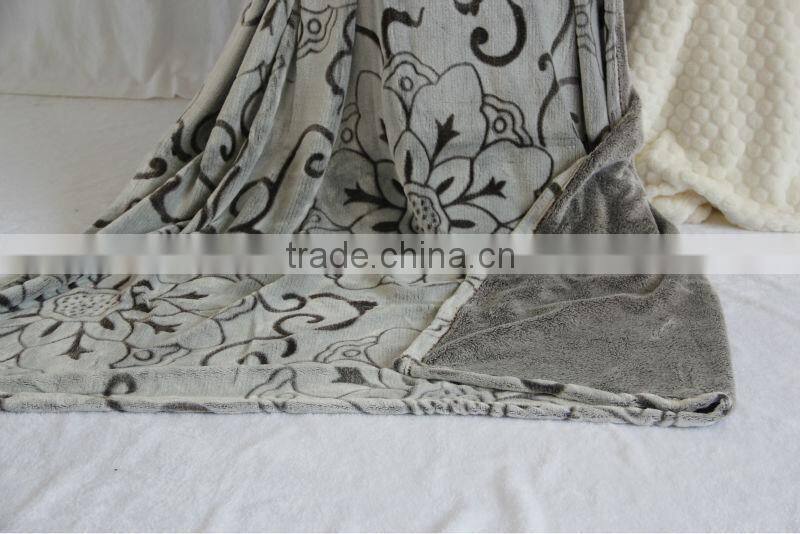 Super Soft Velvet Throw polyester flannel Fleece blankets All Sizes with cutting pattern Plush Luxury flannel blanket