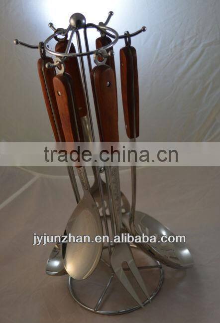 7pcs kitchen utensils made by Junzhan Factory directly and sell directly