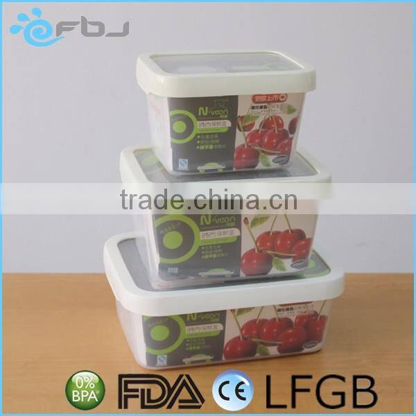 Airtight Resuable Plastic Food food container china manufacturer