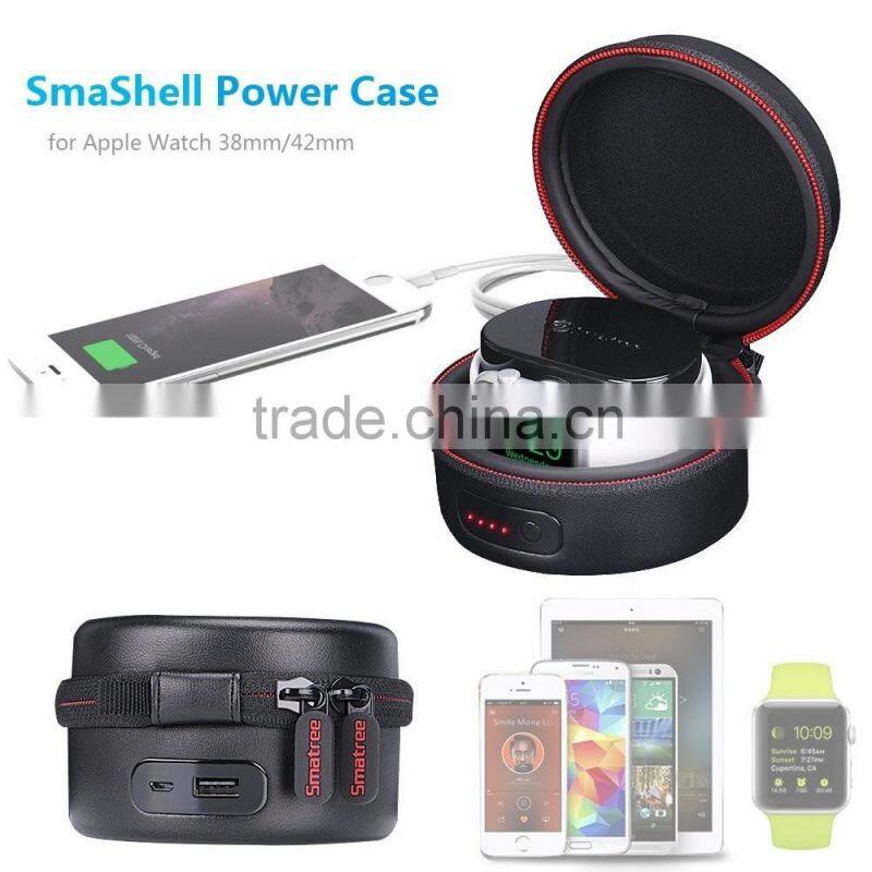Smatree power case for Apple Watch . cell phone with Built-in 3000mAH Power Bank for Apple Watch 38mm/42