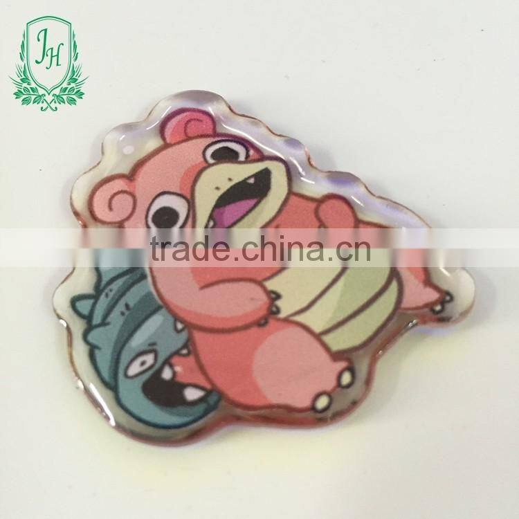 wholesale plastic keychain promotional acrylic keychain with logo insert blank keychain