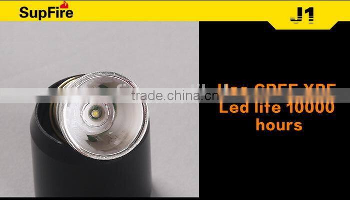 Rechargeable 3w 240lm CREE XPE led flash torch