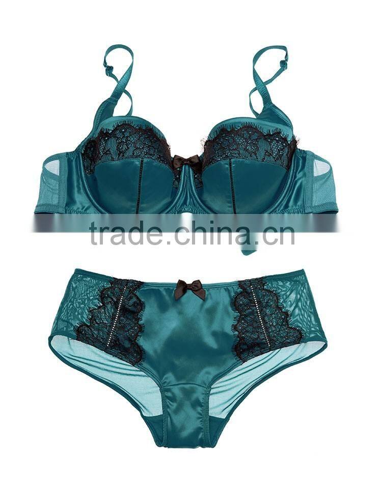 cheapest price factory transparent black women lace camisloe bra