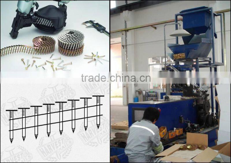 15 degree hot dipped galvanized coil nails