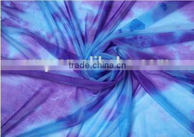 Gradation belly dance veil for lady dancers in performance / practice wear (SJ008)