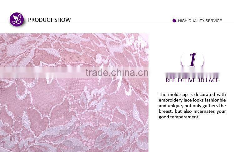 Low Price Delicate Young Lady Back Closure Girls Underwear Bra New Design