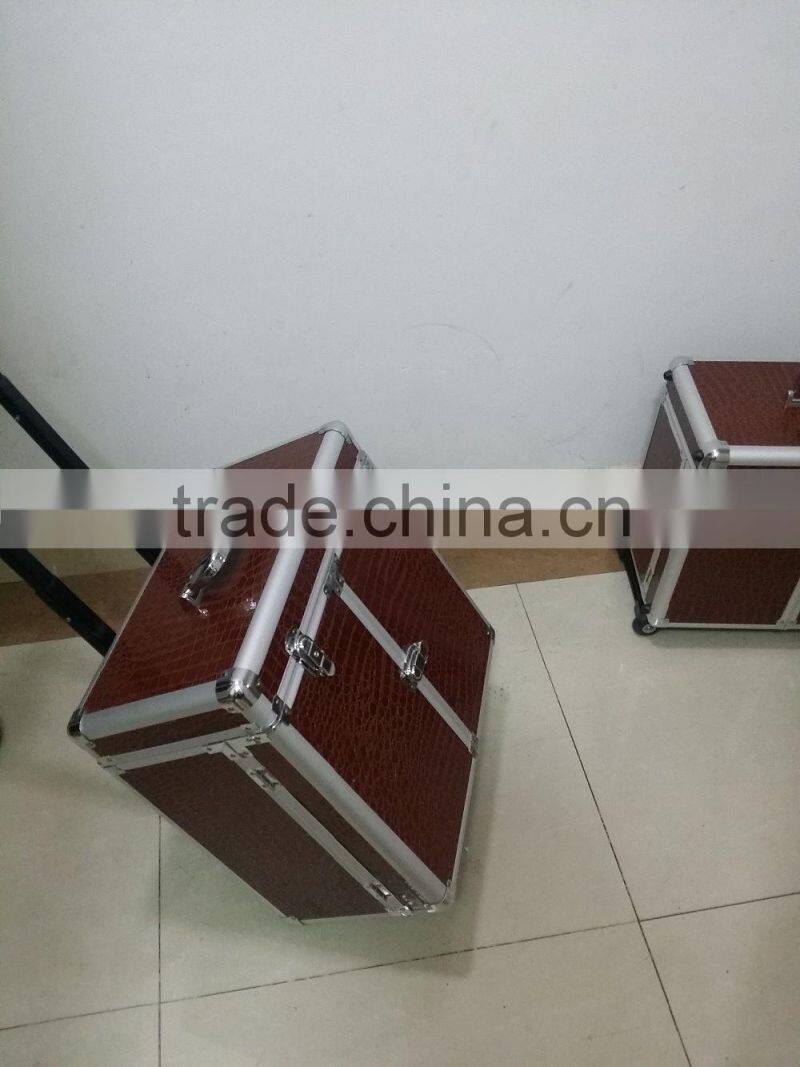 PET Dog Cat GROOMER GROOMING Tool Case Tote case w/WHEELS Telescoping Handle