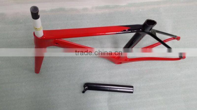 MeyerGlobal New design oem S3-14 carbon road bike parts china cheap bicycle frame bicicletas carbono can use 700C wheelset