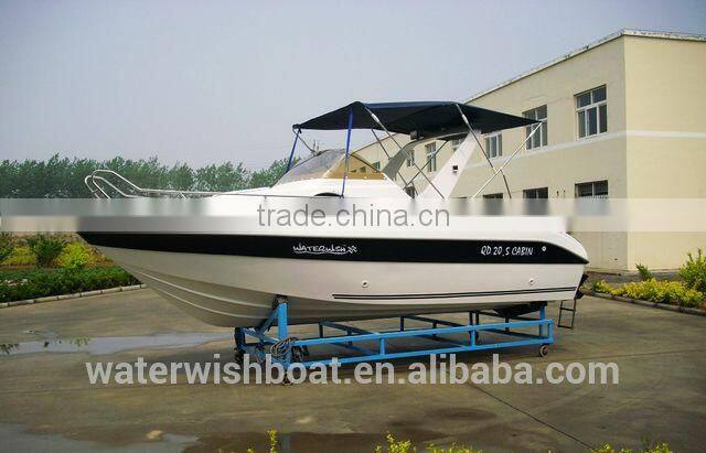 waterwish QD 20.5 CABIN fibregkass SPORT Boat