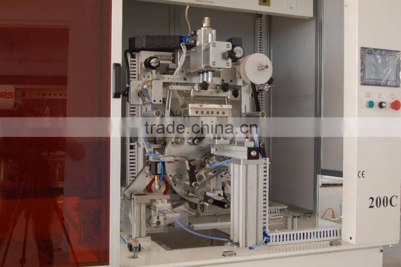 US102 automatic multicolor plastic screen printing machine